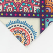 Mandala Pattern Fleecedecke (Ecke)