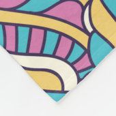 Mandala Pattern Fleecedecke (Ecke)