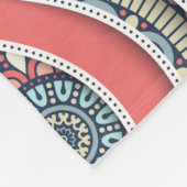 Mandala Pattern Fleecedecke (Ecke)