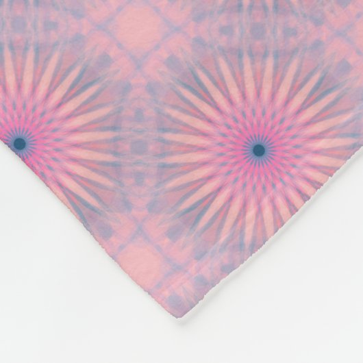 Mandala Pattern Fleecedecke (Ecke)