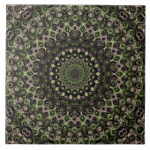 Mandala Pattern Fliese (Vorderseite)