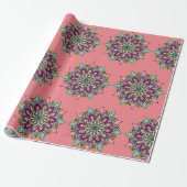 Mandala Pattern Geschenkpapier (Ungerollt)
