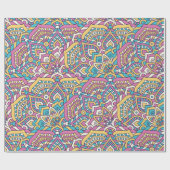 Mandala Pattern Geschenkpapier (Flach)