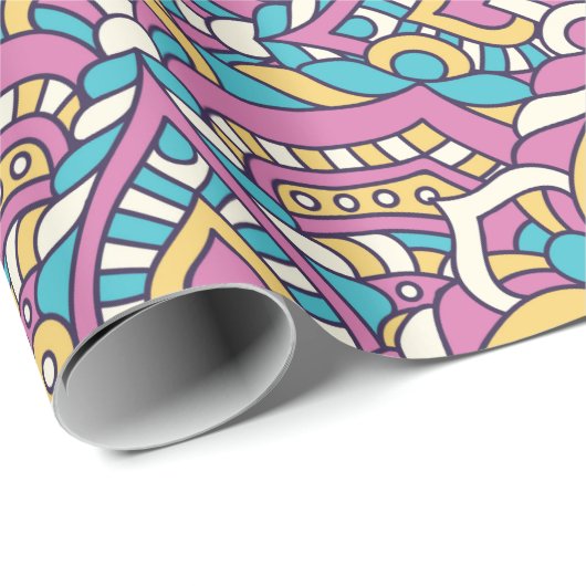 Mandala Pattern Geschenkpapier (Rolleneckpunkt)