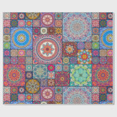 Mandala Pattern Geschenkpapier (Flach)