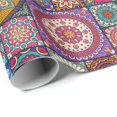 Mandala Pattern Geschenkpapier (Rolleneckpunkt)