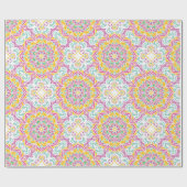 Mandala Pattern Geschenkpapier (Flach)