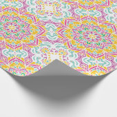 Mandala Pattern Geschenkpapier (Ecke)