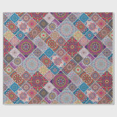 Mandala Pattern Geschenkpapier (Flach)