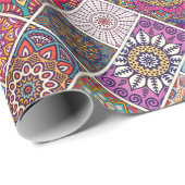 Mandala Pattern Geschenkpapier (Rolleneckpunkt)