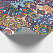 Mandala Pattern Geschenkpapier (Ecke)