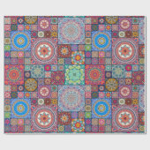 Mandala Pattern Geschenkpapier (Flach)