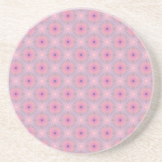 Mandala Pattern Getränkeuntersetzer (Vorne)