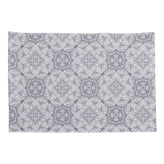 Mandala Pattern Kissenbezug (Rückseite-Rechts)