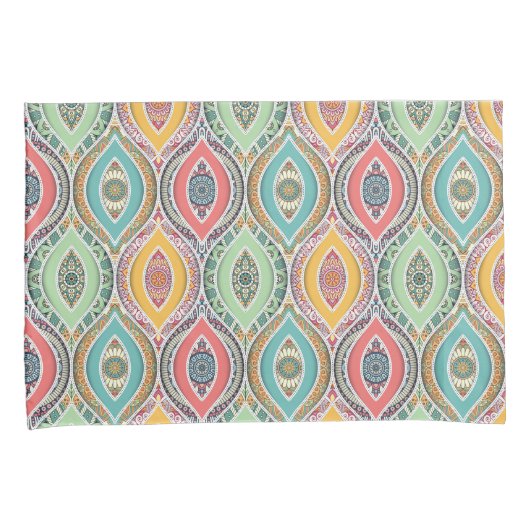 Mandala Pattern Kissenbezug (Vorderseite-Rechts)