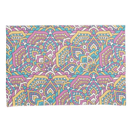 Mandala Pattern Kissenbezug (Vorderseite-Rechts)