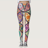 Mandala Pattern - Leggings (Vorderseite)