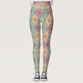 Mandala Pattern Leggings (Vorderseite)