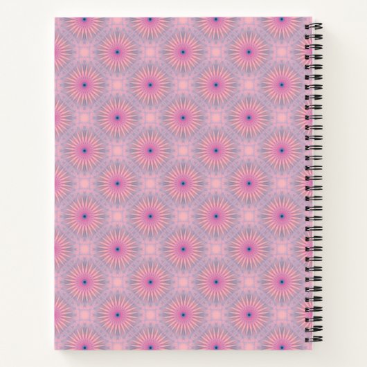 Mandala Pattern Notizblock (Rückseite)