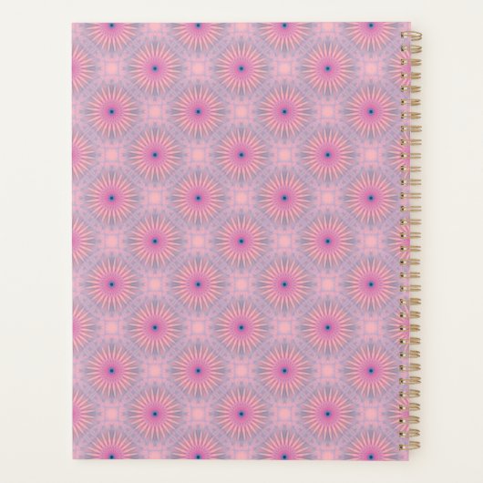 Mandala Pattern Planer (Rückseite)