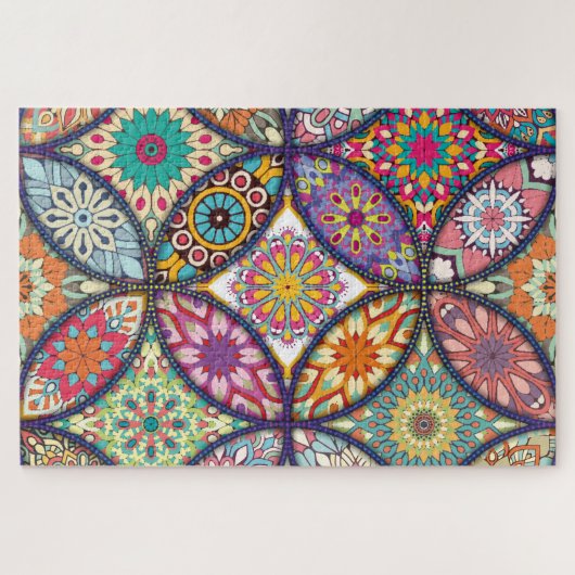 Mandala Pattern - Puzzle (Horizontal)