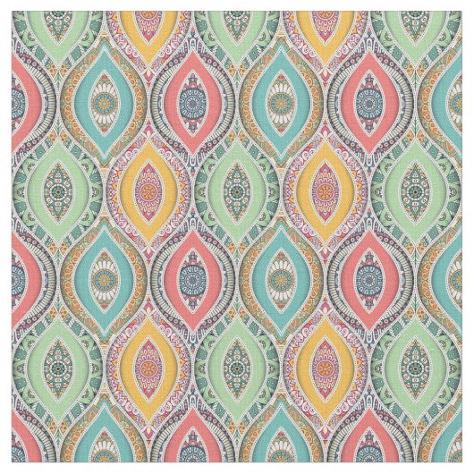 Mandala Pattern Stoff (Nahaufnahme)