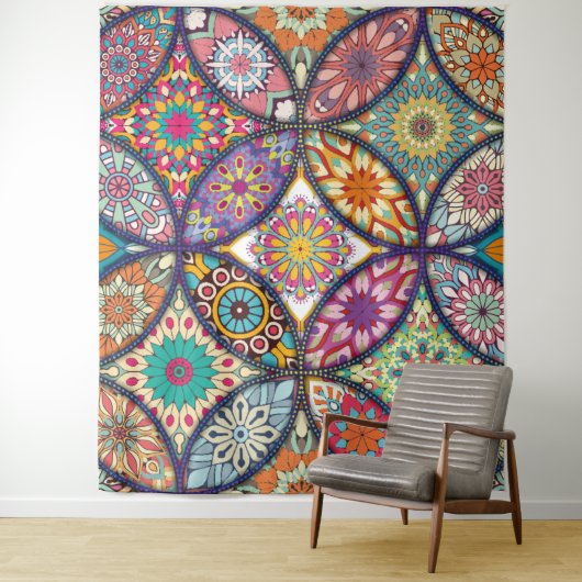 Mandala Pattern - Tapestry Wandteppich (Beispiel)