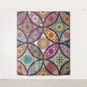 Mandala Pattern - Tapestry Wandteppich (Vorderseite)