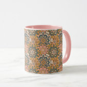 Mandala Pattern Tasse (VorderseiteRechts)