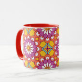 Mandala Pattern Tasse (Vorderseite Links)