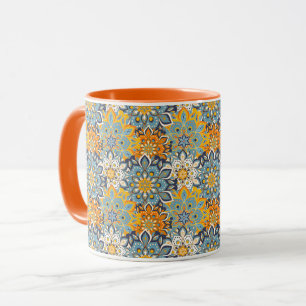 Mandala Pattern Tasse