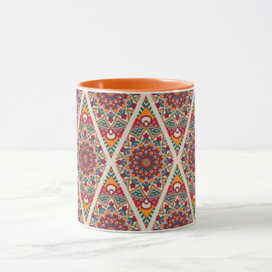 Mandala Pattern Tasse (Zentrum)