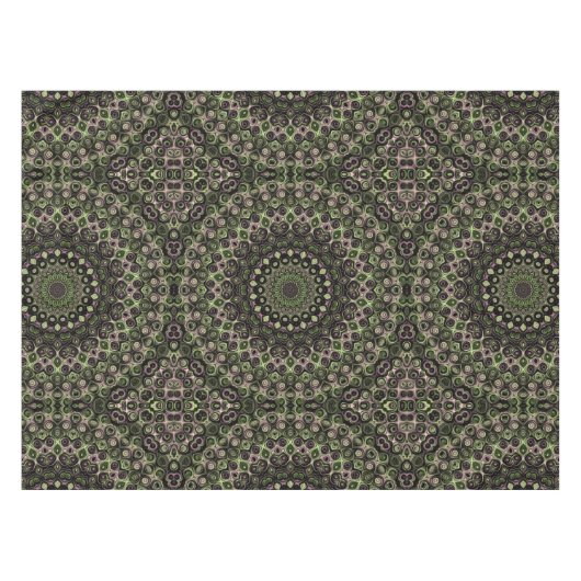 Mandala Pattern Tischdecke (Vorderseite (Horizontal))