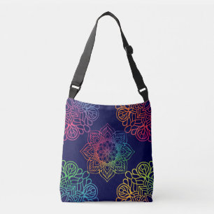 Mandala Pattern Tragetaschen Mit Langen Trägern