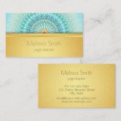 Mandala Pattern Visitenkarte (Vorne/Hinten)