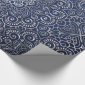 Mandala Pattern Wrapping Paper Geschenkpapier (Ecke)