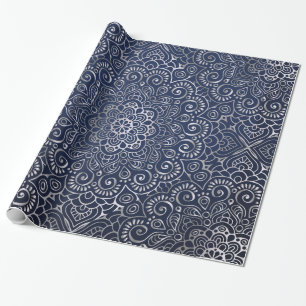 Mandala Pattern Wrapping Paper Geschenkpapier