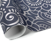 Mandala Pattern Wrapping Paper Geschenkpapier (Rolleneckpunkt)