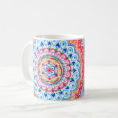 Mandala Patterns-Tasse Kaffeetasse (Vorderseite Links)
