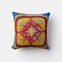 Mandala Peace Throw Cushion 41 x 41 cm Kissen