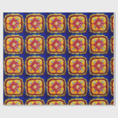Mandala Peace Wrapping Paper, 30 x 2,5 m Geschenkpapier (Flach)