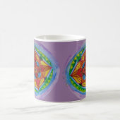 Mandala Pencil Zeichnend weiße 11 oz klassische Ta Kaffeetasse (Mittel)