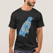 Mandala Penguin Geometric Pattern Mandala Animal T-Shirt (Vorderseite)