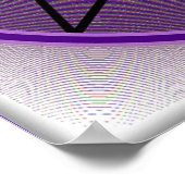 Mandala Pentagram Poster (Ecke)