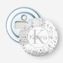 Mandala Pesonalized Stars Monogramm verzaubern