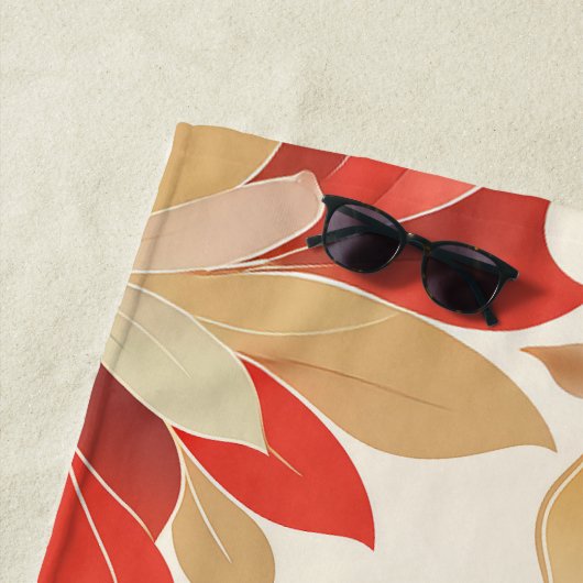 Mandala Petals Beach Handtuch (Beispiel)