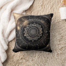 Mandala Pillow für inneren Frieden