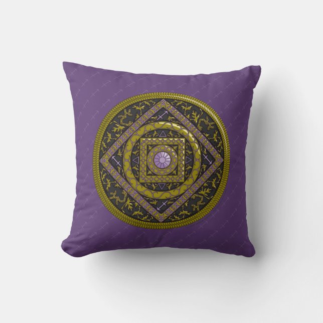 Mandala Pillow Kissen (Vorderseite)