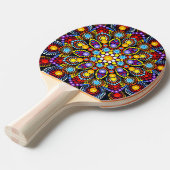Mandala Ping Pong Paddle Tischtennis Schläger (Vorderseite)