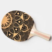 Mandala Ping Pong Paddle Tischtennis Schläger (Seitenansicht)
